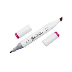 Mont Marte Art Marker Διπλής Μύτης V4 Plum (87 Azalea Purple)